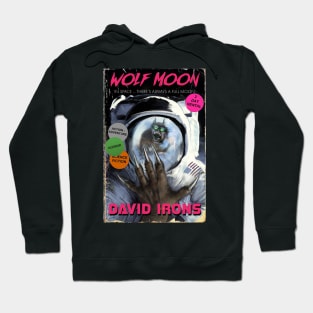 Wolf Moon – Werewolf in space! David Irons VHS cover horror design Hoodie